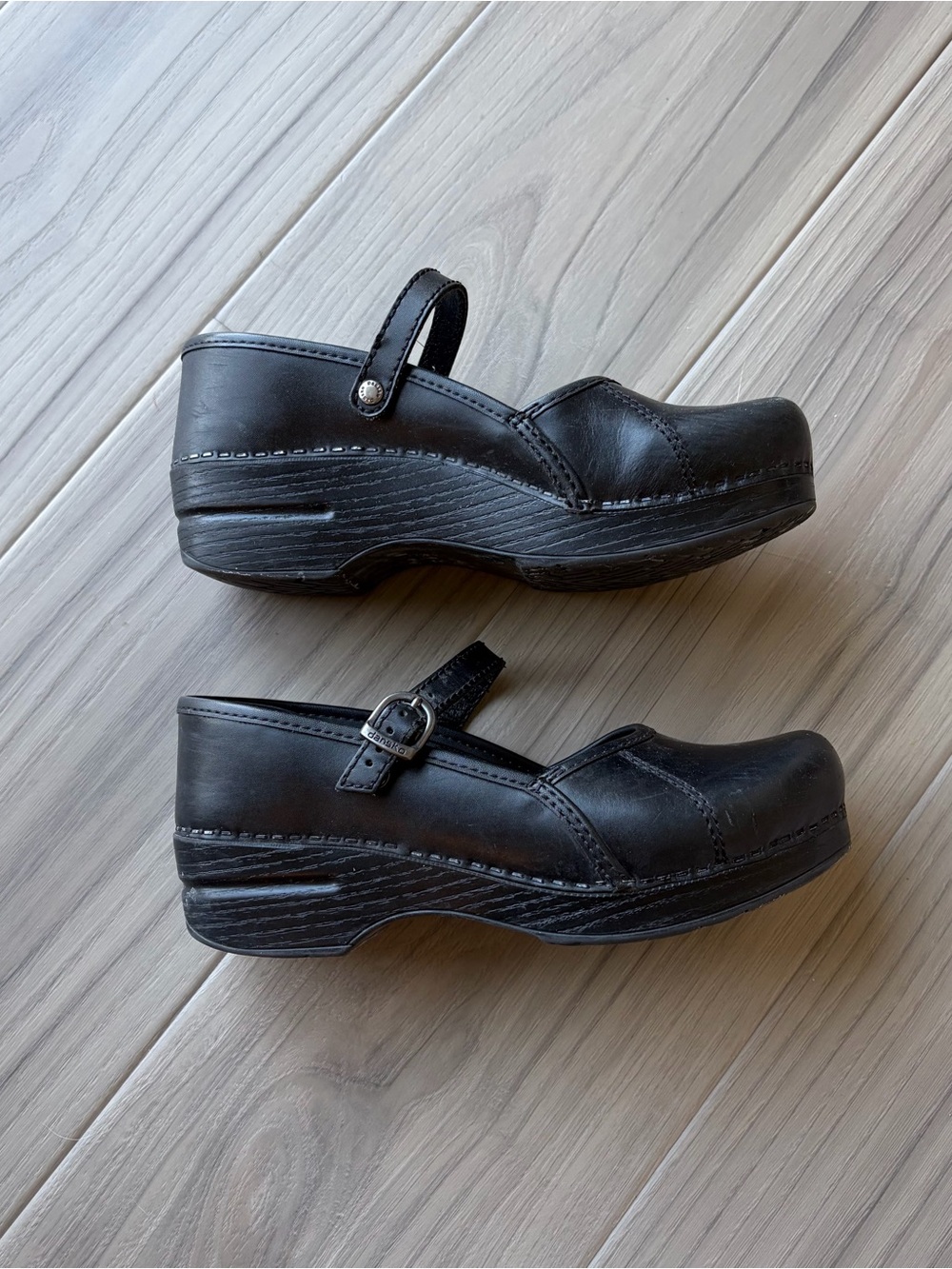 Dansko Classic Black Mary Jane Clog